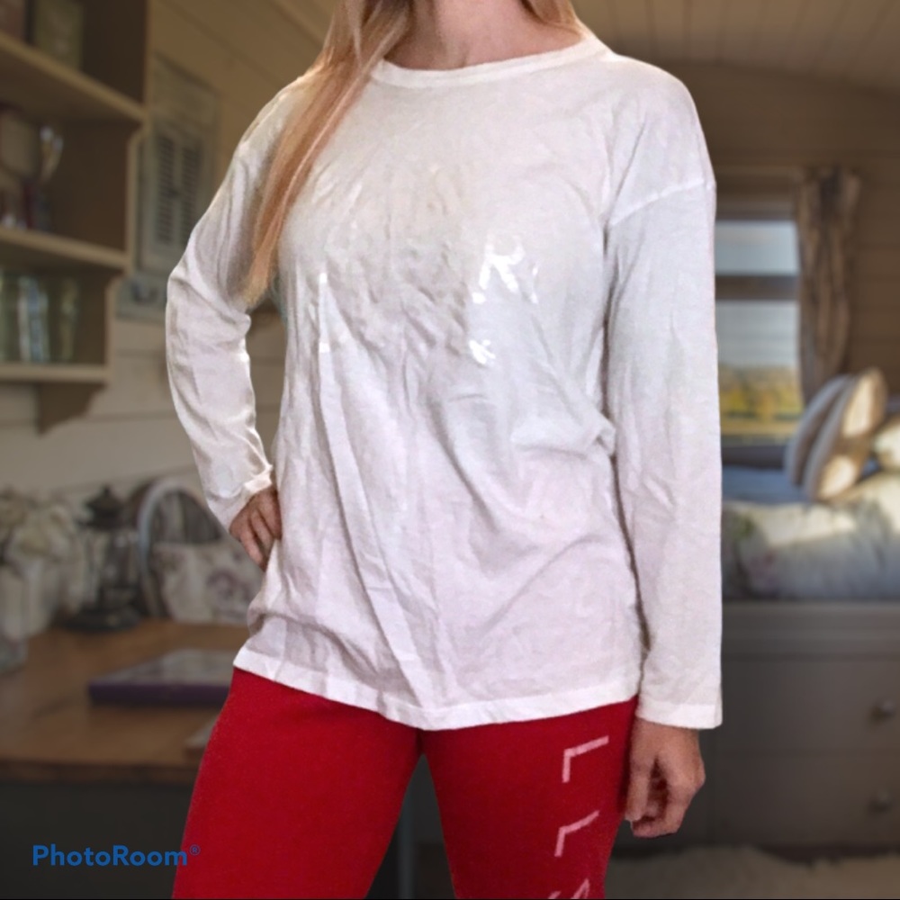 🍀 Aerie boyfriend oversized long sleeve t-shirt